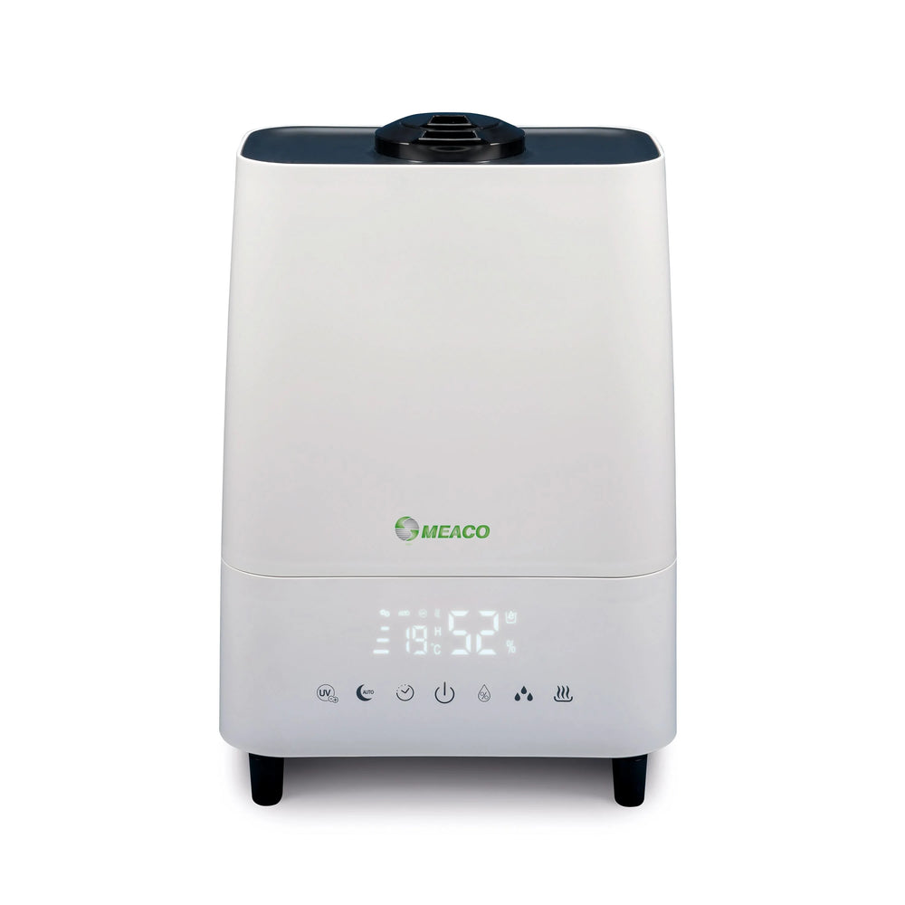 Deluxe 202 Humidifier & Air Purifier with Warm & Cool Mist, HEPA & Carbon Filtration, UV Water Sterilisation, 5.3L Tank, 65m² Coverage