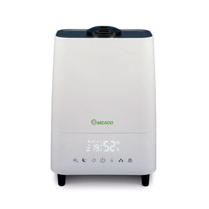 Deluxe 202 Humidifier & Air Purifier with Warm & Cool Mist, HEPA & Carbon Filtration, UV Water Sterilisation, 5.3L Tank, 65m² Coverage