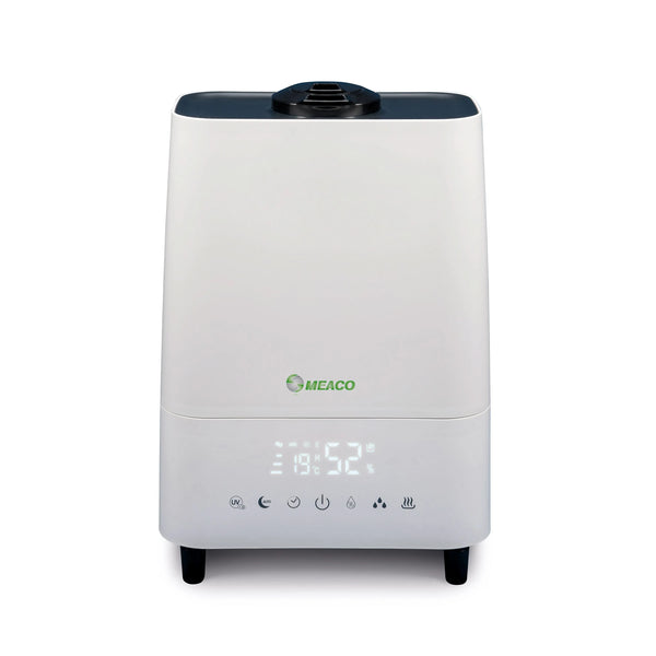 Deluxe 202 Humidifier & Air Purifier with Warm & Cool Mist, HEPA & Carbon Filtration, UV Water Sterilisation, 5.3L Tank, 65m² Coverage