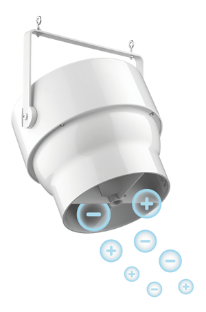 Airius PureAir Pearl S1 Model 25 Plasma Air Purification Ceiling Fan with Bipolar Ionisation