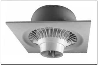 Suspended Ceiling Kit for Models 10–25, 600 × 600 mm Lay-In Ceiling Mount