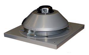 TFSK 200 Compact Roof Fan – Grey, Square Connection, Swing-Out Motor, Speed-Controllable, 230V, 108W