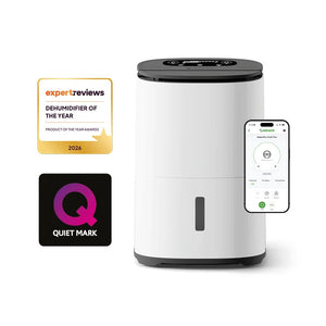 Arete® Two 10L Dehumidifier & Air Purifier with App Control, Premium LCD Display, DC Motor, H13 HEPA Filter & 5-Year Warranty
