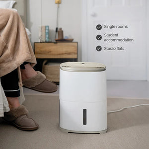 Arete® One 6L Compact 2-in-1 Dehumidifier & Air Purifier with H13 HEPA Filter, Smart Laundry Mode, Quiet Operation & 5-Year Warranty