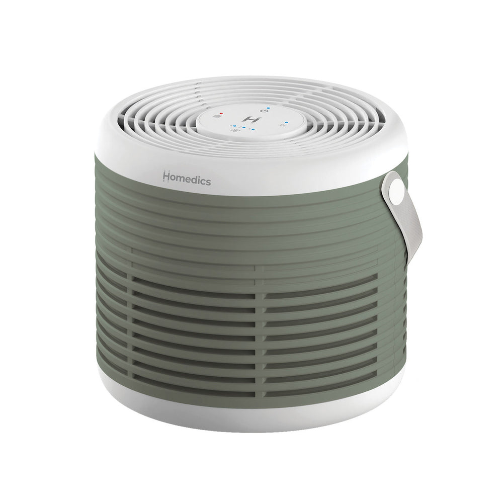 WhisperPure Comfort True HEPA Air Purifier with Activated Carbon Filter, Quiet 3-Speed Operation, Essential Oil Tray, 42m² Coverage