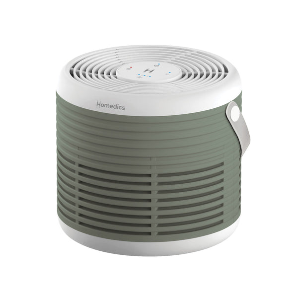 WhisperPure Comfort True HEPA Air Purifier with Activated Carbon Filter, Quiet 3-Speed Operation, Essential Oil Tray, 42m² Coverage