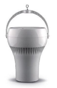 Puravent Airius Standard Model 25EC/FS Destratification Fan, 1,053 m³/h, 30W, 3-9m Ceiling Height, White