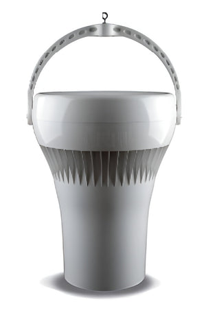 Puravent Airius Standard Model 60/EC Destratification Fan, 3007 m³/h, 120W, 17-20m Ceiling Height, White