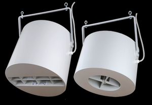 Puravent Airius Model R20 Retail Series Destratification Fan, 1,053m³/h, 30W, 3-9m Ceiling Height, White