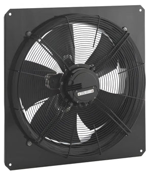 AW 300 EC Sileo Axial Wall Fan – High-Performance 3,180m³/h Ventilation, Galvanized Steel, 230V, Quiet Operation