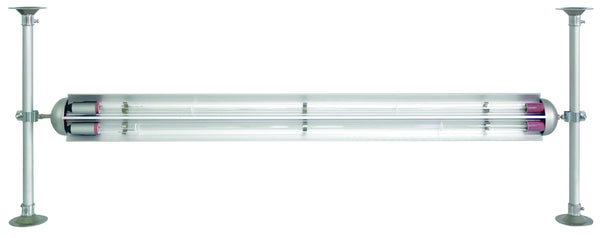 Biowall MAX In-Duct UV Air Purifier – 5 x 18" High-Intensity UV Lamps with Parabolic Reflectors, BMS Connectivity, UVC Germicidal & Chemical Control, CE & CSA Certified
