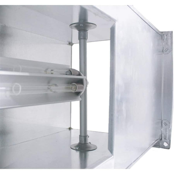 Biowall MAX In-Duct UV Air Purifier – 5 x 18" High-Intensity UV Lamps with Parabolic Reflectors, BMS Connectivity, UVC Germicidal & Chemical Control, CE & CSA Certified
