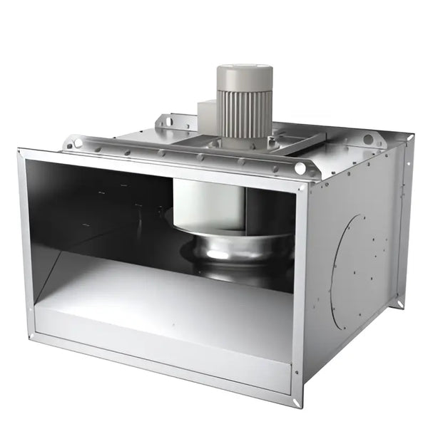 BKF 315D4-8-XL/F400 Smoke Extract Centrifugal Fan – 120°C Continuous, 400°C/2h Fire Rated, 2,632m³/h, Zinc-Magnesium Coated Steel, Single/Two-Speed Motor