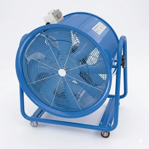 Broughton MB2000 Industrial Floor Fan – 14,400m³/hr High-Performance Steel Body Cooler, Locking Castors, 230V/110V