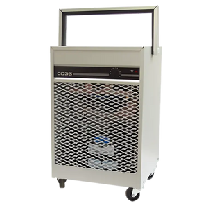 CD35 Portable Dehumidifier 230V – 10L/Day, Energy Efficient Heat Pump, Compact & Rugged Steel Housing, Quiet Operation, Ideal for Home, Water Damage & Damp Control
