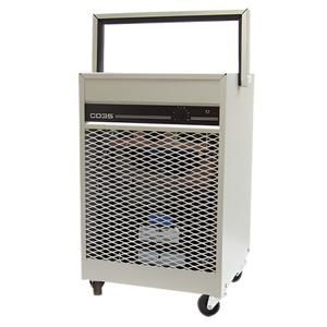 CD35 Portable Dehumidifier 230V – 10L/Day, Energy Efficient Heat Pump, Compact & Rugged Steel Housing, Quiet Operation, Ideal for Home, Water Damage & Damp Control