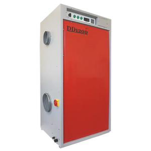DD1200 Commercial Desiccant Dehumidifier – High Capacity, Upright, Compact Industrial Air Dryer for Humidity Control, Mold Prevention & Deep Drying – 1400 m³/h Airflow, PTC Heater, Variable EC Fans