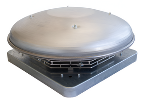 Systemair DHS 225EZ Centrifugal Roof Fan – Horizontal Outlet, 850m³/h, <125W, Speed-Controllable, Low Noise, Coastal-Resistant, Aluminum Casing, Grey