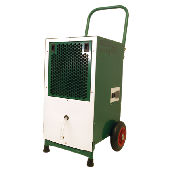 Ebac ECO85 DV Mobile Dehumidifier – 650m³/h Airflow, 30–61L/Day Extraction, 230V, 1-Phase, Compact Industrial Dehumidifier
