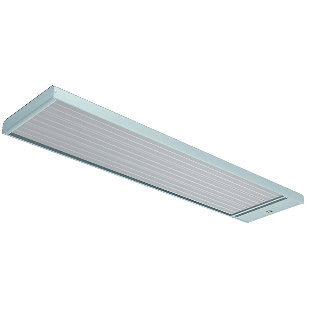 Elztrip EZ20831 Ceiling Mounted Radiant Heater – 800W Electric Mid-Height Heater for Restaurants, Offices & Assembly Halls – Corrosion-Proof Steel, Anodized Aluminium Panel, White Finish