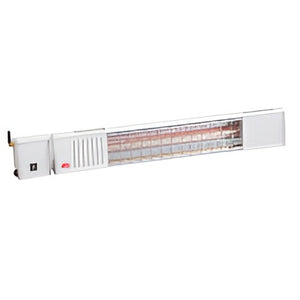 Frico Infrasmart IHS15W67 Halogen Infrared Heater – 1500W Outdoor Radiant Heater with Smart App & Remote Control, IP67 Waterproof, White, Wall Mountable, Compact Design for Balcony & Terrace