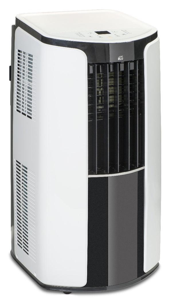 BLU-12HP Medium Portable Air Conditioner – 12,000 BTU Cooling & Heating, A+ Energy Efficient, Low Noise, Self-Evaporating, Remote Controlled, with 1.8m Hose and Window Kit – White