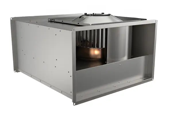 KTEX 50-25-4 ATEX Rectangular Duct Fan – 3-Phase, Explosion-Proof, 250x500mm Connections, 1,800 m³/h, Galvanised Steel, 400V