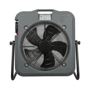 Mighty Breeze MB50 Industrial Floor Fan – High Velocity 500mm Cooling Fan, 230V, Variable Speed, ABS Body, 18kg, Black