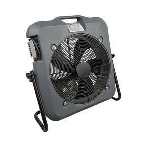 Mighty Breeze MB50 Industrial Floor Fan – High Velocity 500mm Cooling Fan, 230V, Variable Speed, ABS Body, 18kg, Black