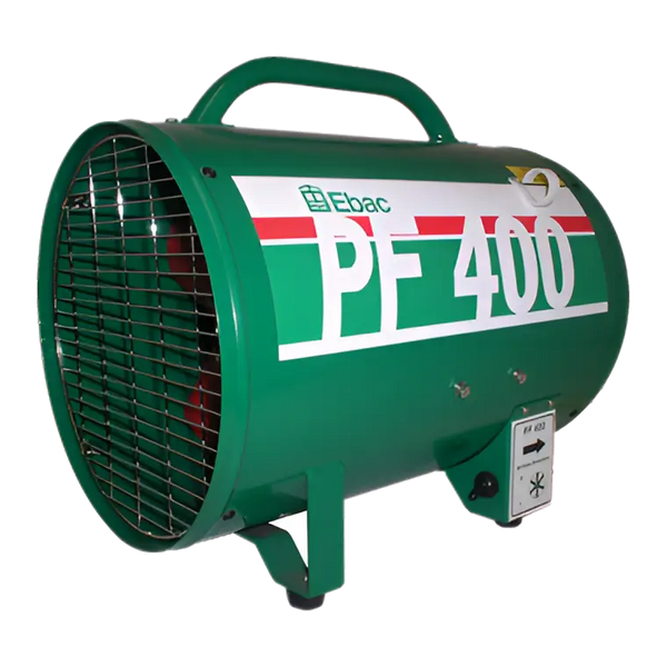 PF400 Portable Axial Ventilation Fan 230V – Heavy Duty Power Ventilator, 3500 m³/h Airflow, Industrial Air Mover for Cooling, Extraction & Ventilation