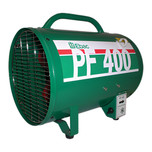 PF400 Portable Axial Ventilation Fan 230V – Heavy Duty Power Ventilator, 3500 m³/h Airflow, Industrial Air Mover for Cooling, Extraction & Ventilation