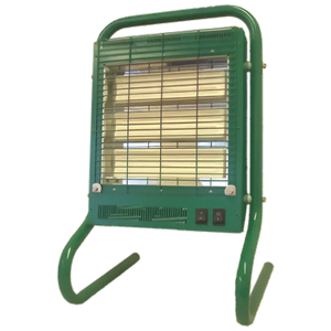 Portable Infra-Red Heater QZC3000 – 3.5kW Ceramic & Quartz Halogen, Directional Spot Heating, Lightweight & Silent Operation