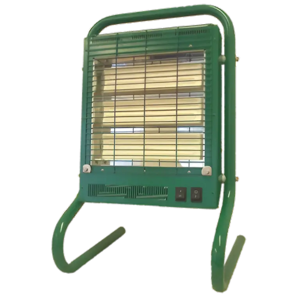 Portable Infra-Red Heater QZC3000 – 3.5kW Ceramic & Quartz Halogen, Directional Spot Heating, Lightweight & Silent Operation