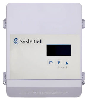 PXDM 10A Analogue Fan Speed Controller with Internal Display – Stepless Phase Cutting Motor Controller for 3~400V 50/60Hz Fans with Motor Protection | Systemair Compatible