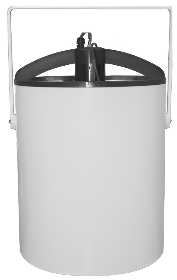 Puravent Airius Q50 EC Destratification Fan, 2,389m³/h, 230V, 387mm Diameter, Up to 18m Ceiling Height