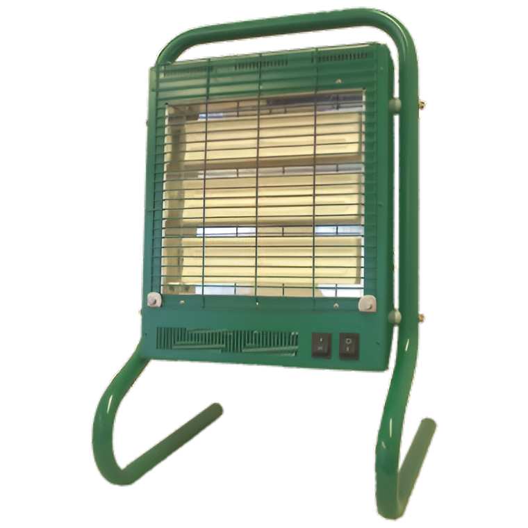 Portable Infra-Red Heater QZC3000 – 3.5kW Ceramic & Quartz Halogen, Directional Spot Heating, Lightweight & Silent Operation