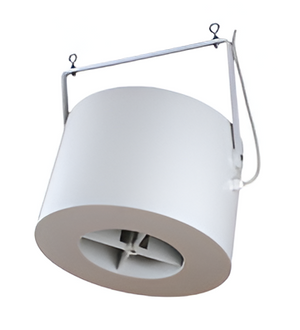 Airius 20EC Retail Series Destratification Fan, 1,053m³/h, 30W, 3-9m Ceiling Height, White