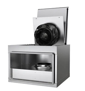 RSI 60-35 EC Sileo Rectangular Duct Fan– 600x350mm, 4,400m³/h, 230V, 525W, Thermally & Acoustically Insulated, Galvanised Steel