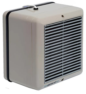 Systemair ES12G Window Fan – Commercial Wall & Panel Ventilation Fan, 12" Fully Controllable, Thermo-Shuttered, ABS Thermoplastic, White, CE & BEAB Approved