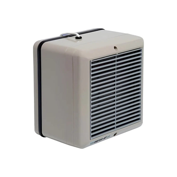 Systemair ES12G Window Fan – Commercial Wall & Panel Ventilation Fan, 12" Fully Controllable, Thermo-Shuttered, ABS Thermoplastic, White, CE & BEAB Approved
