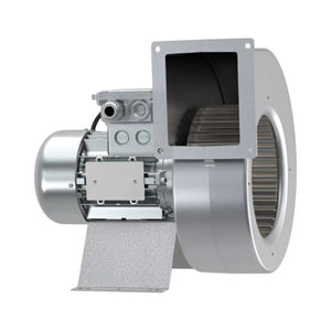 Systemair EX 140A-2C ATEX Single Phase Centrifugal Fan – Silumin Casing, Aluminium Impeller, 1050m³/h, Explosion-Proof