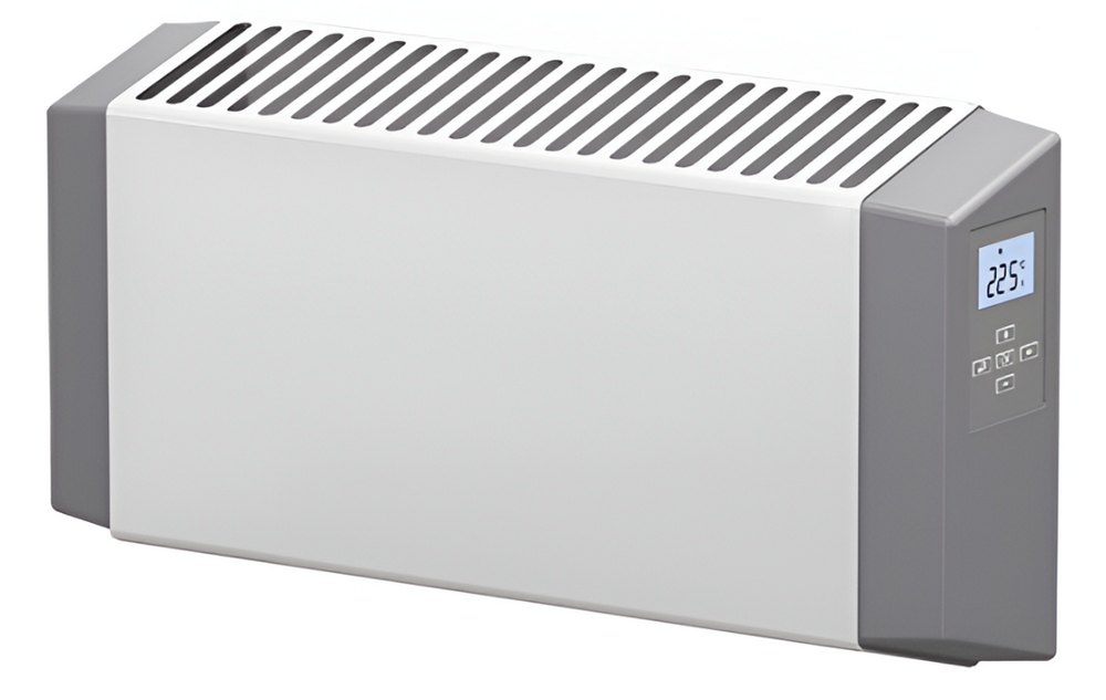 Thermowarm TWSE110 Mini Electric Convection Heater – 1000W Wall-Mounted Radiator with Digital Thermostat & Smart Control, White