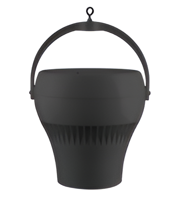 Puravent Airius Titan Model 10/S Destratification Fan, 230V, ABS Housing, 2.5-4m Ceiling Height, Black