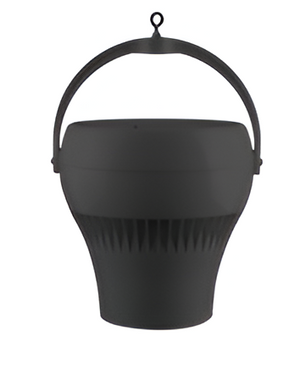 Airius Titan Model 10/S Destratification Fan, 230V, ABS Housing, 2.5-4m Ceiling Height, Black