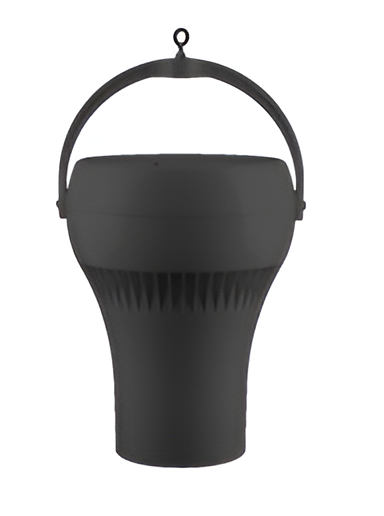 Puravent Airius Titan Model 25 Destratification Fan, 230V, ABS Housing, 6.5-8m Ceiling Height, Black
